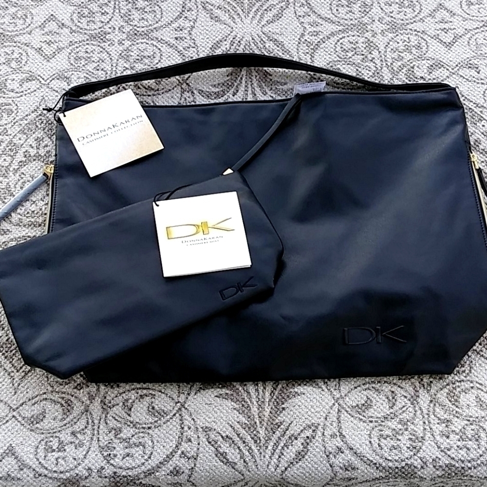 Donna Karan Cashmere Collection Tote & Travel Bag